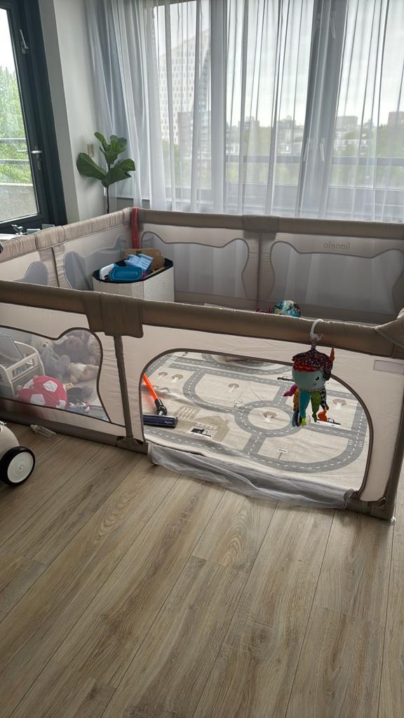 Grote Baby Kinder grond box 187x207x68, Kinderen en Baby's, Boxen, Ophalen of Verzenden, Zo goed als nieuw