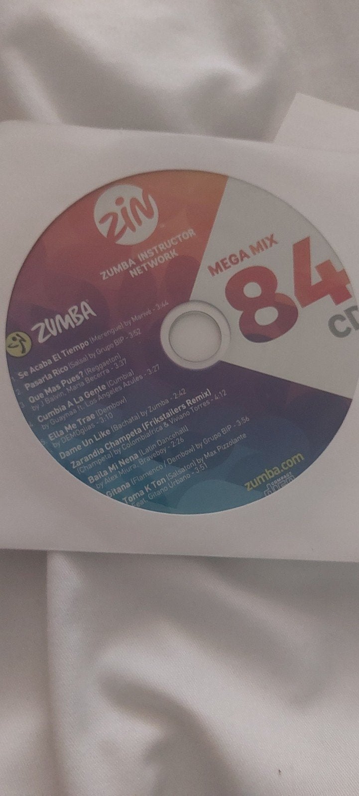 Zumba Megamix CD 84 - ZIN Zumba Instructor Network, Cd's en Dvd's, Cd's | Pop, Nieuw in verpakking, 2010 - 2019, Ophalen of Verzenden