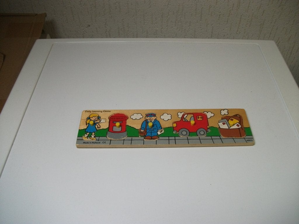 Puzzel postbode 5 delig, Ophalen of Verzenden, Gebruikt
