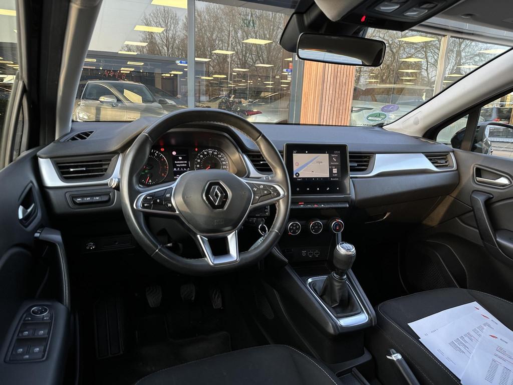 Renault Captur 1.0 TCe 100 Bi-Fuel Zen LPG Airco Cruise 17"L, Auto's, Renault, Voorwielaandrijving, Gebruikt, Euro 6, Zwart