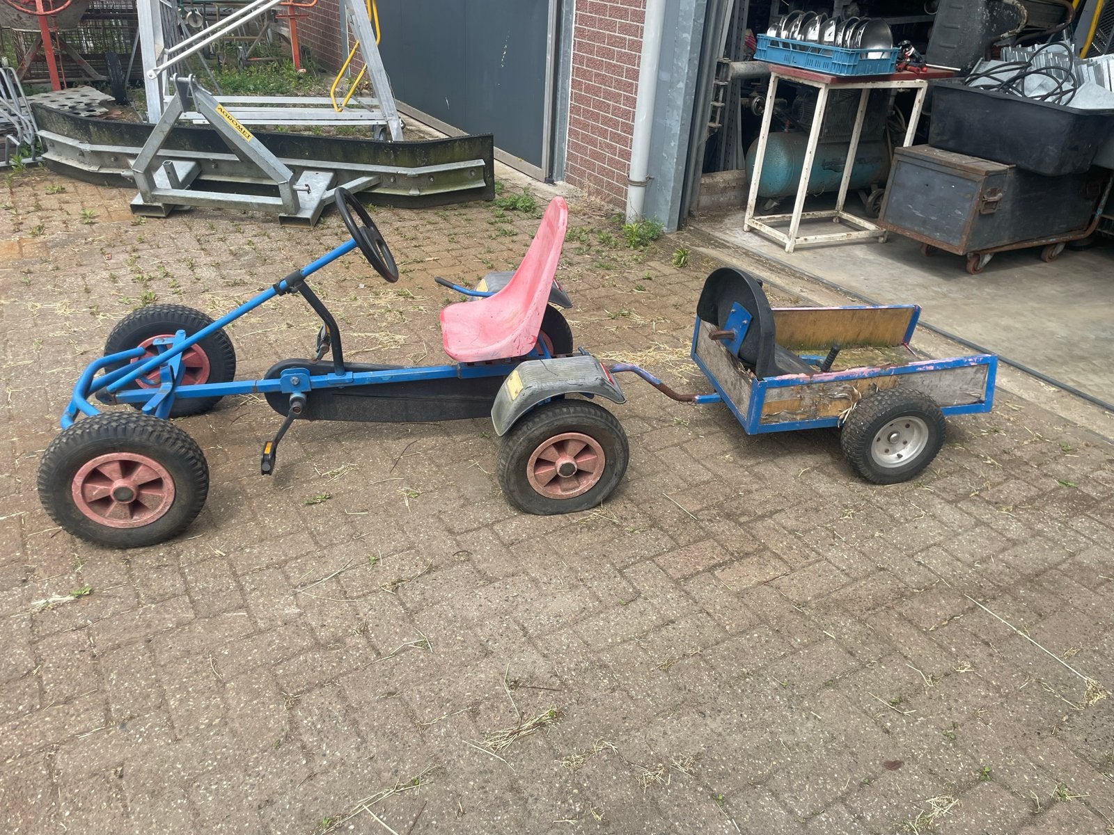 Skelter met aanhanger - Gebruikt, Ophalen, Gebruikt, Overige merken, Met kar of aanhanger