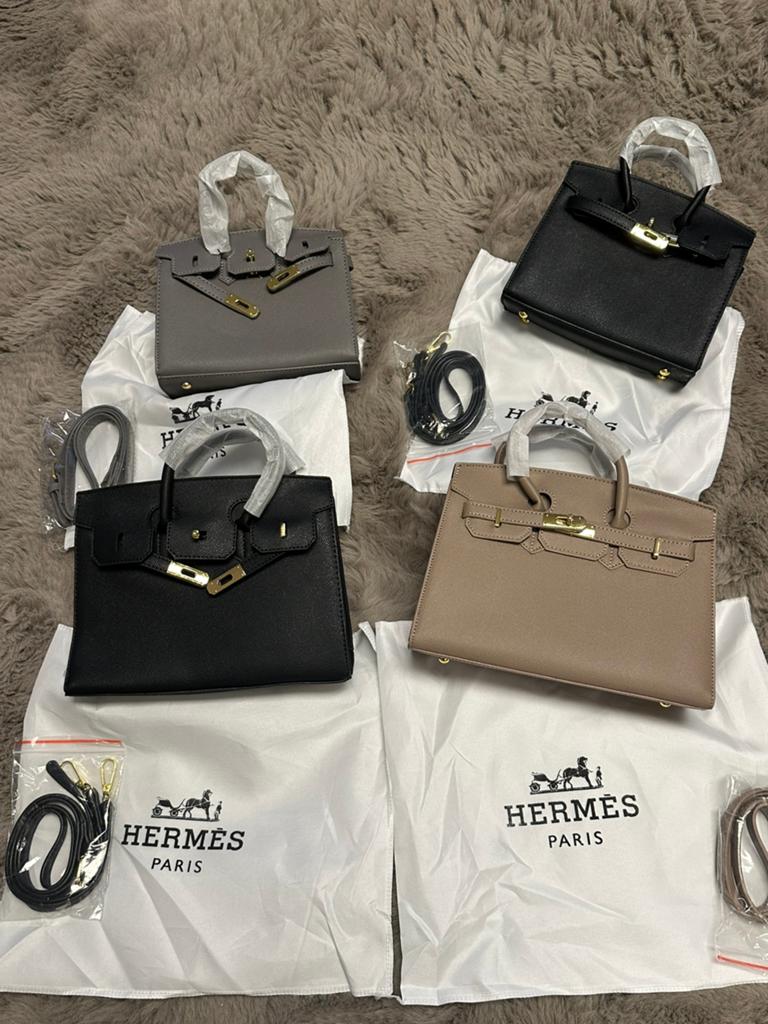 Hermes kelly tassen, Ophalen, Nieuw, Zwart, Handtas