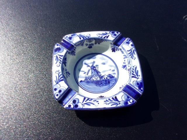 delfts blauwe asbak, Antiek en Kunst, Ophalen of Verzenden