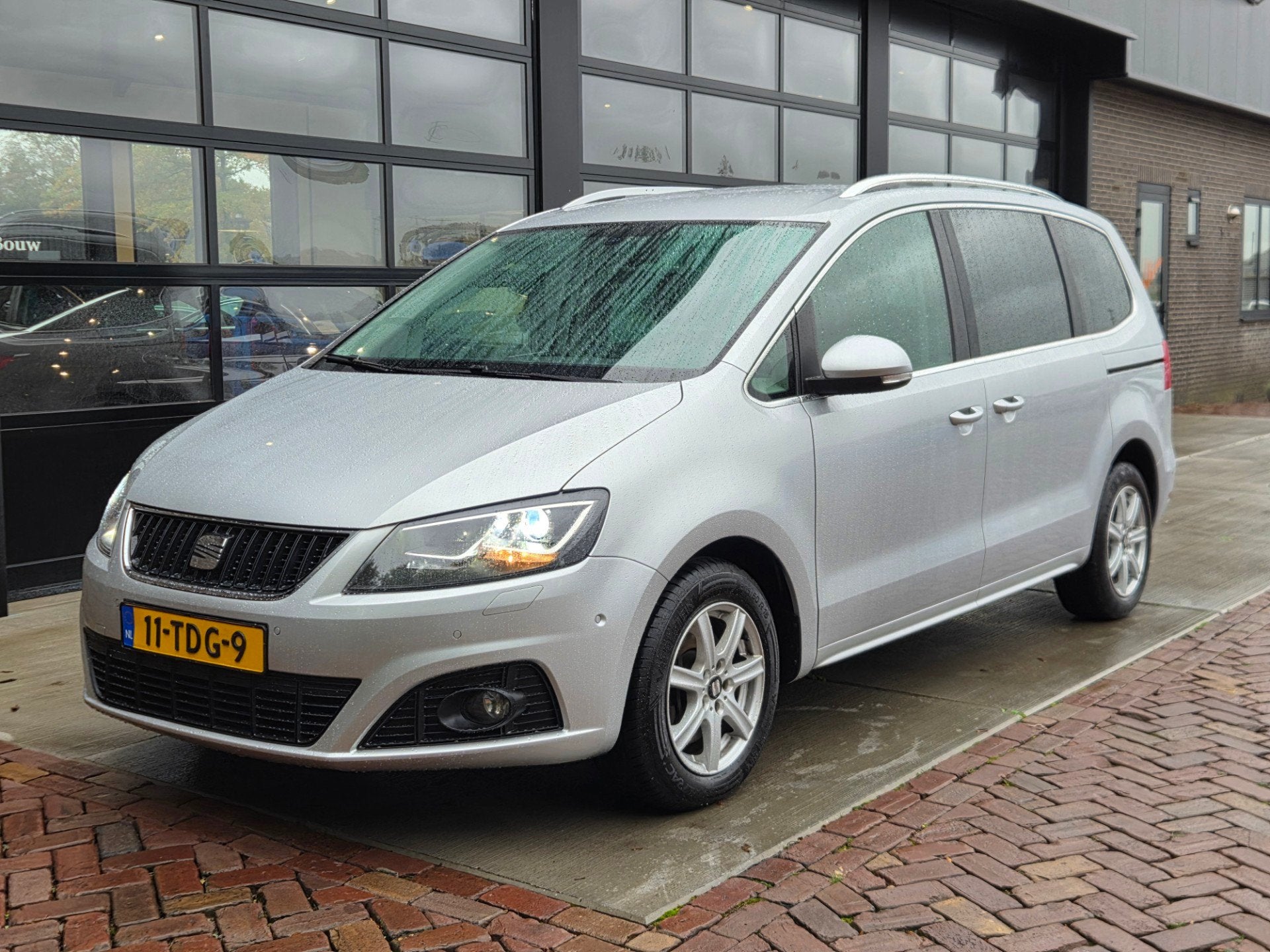 Seat Alhambra 2.0 TSI Style 7 Persoons | Automaat, Auto's, Euro 5, Gebruikt, Verwarmde buitenspiegels, 7 stoelen