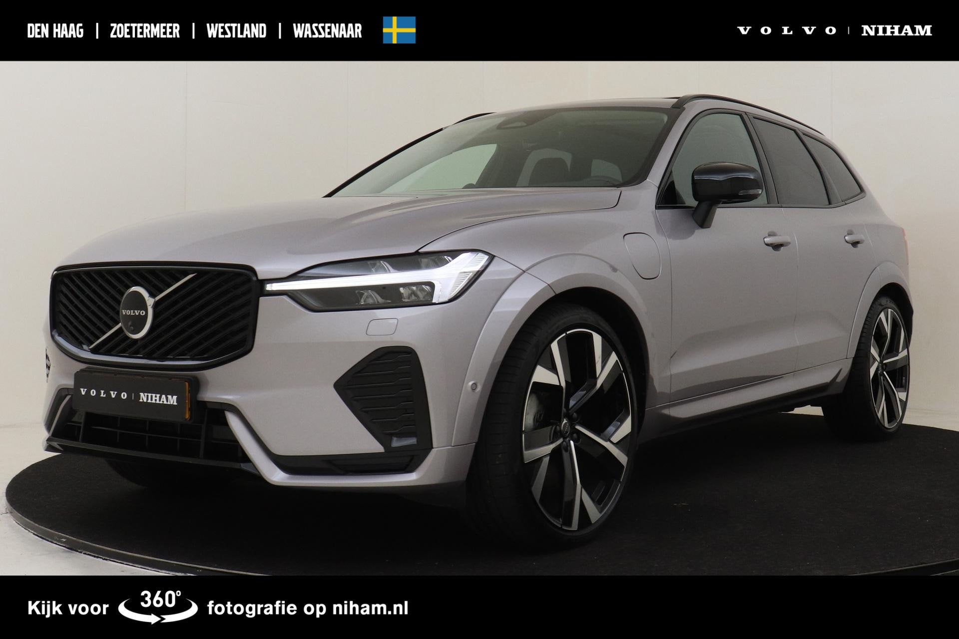 Volvo XC60 II T8 PLUG-IN HYBRID AWD ULTRA DARK EXECUTIVE EDI, Auto's, Automaat, 12 maanden, Gebruikt, Euro 6