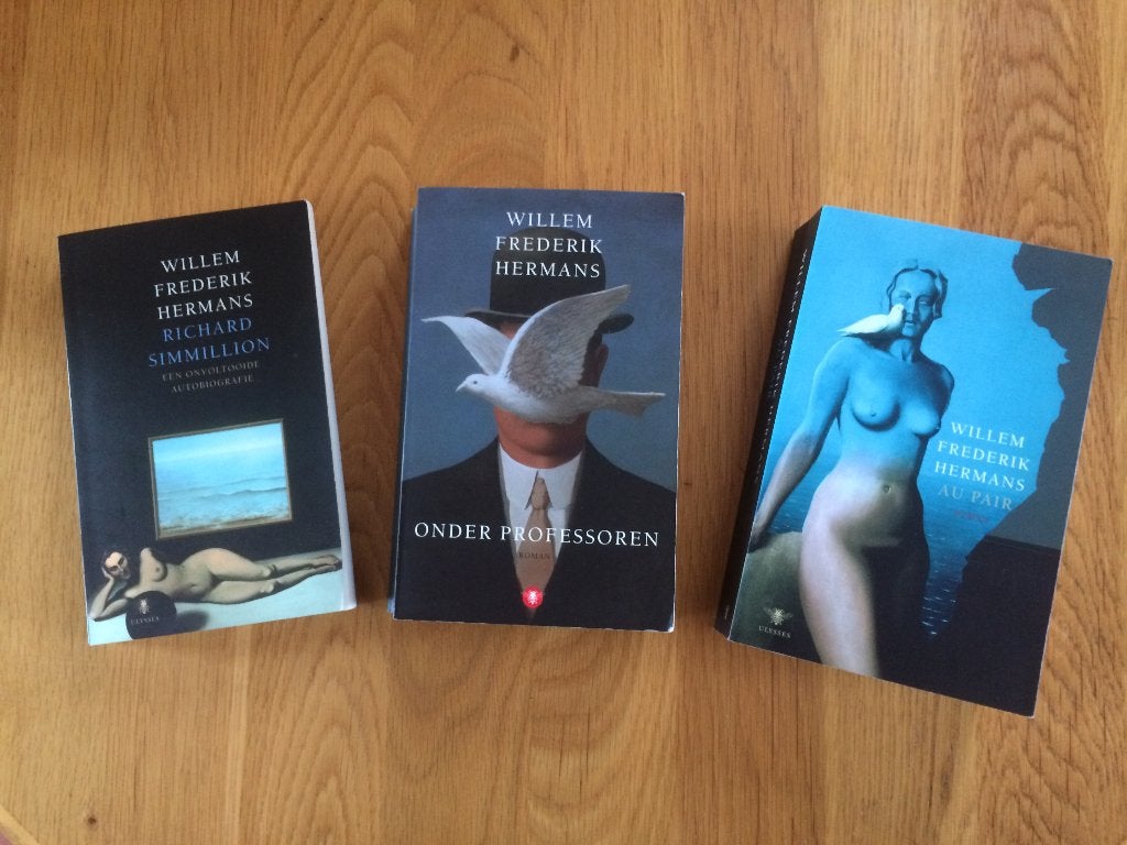 RUILEN: 3x z.g.a.n. boeken van Willem Frederik Hermans, Ophalen of Verzenden, Zo goed als nieuw
