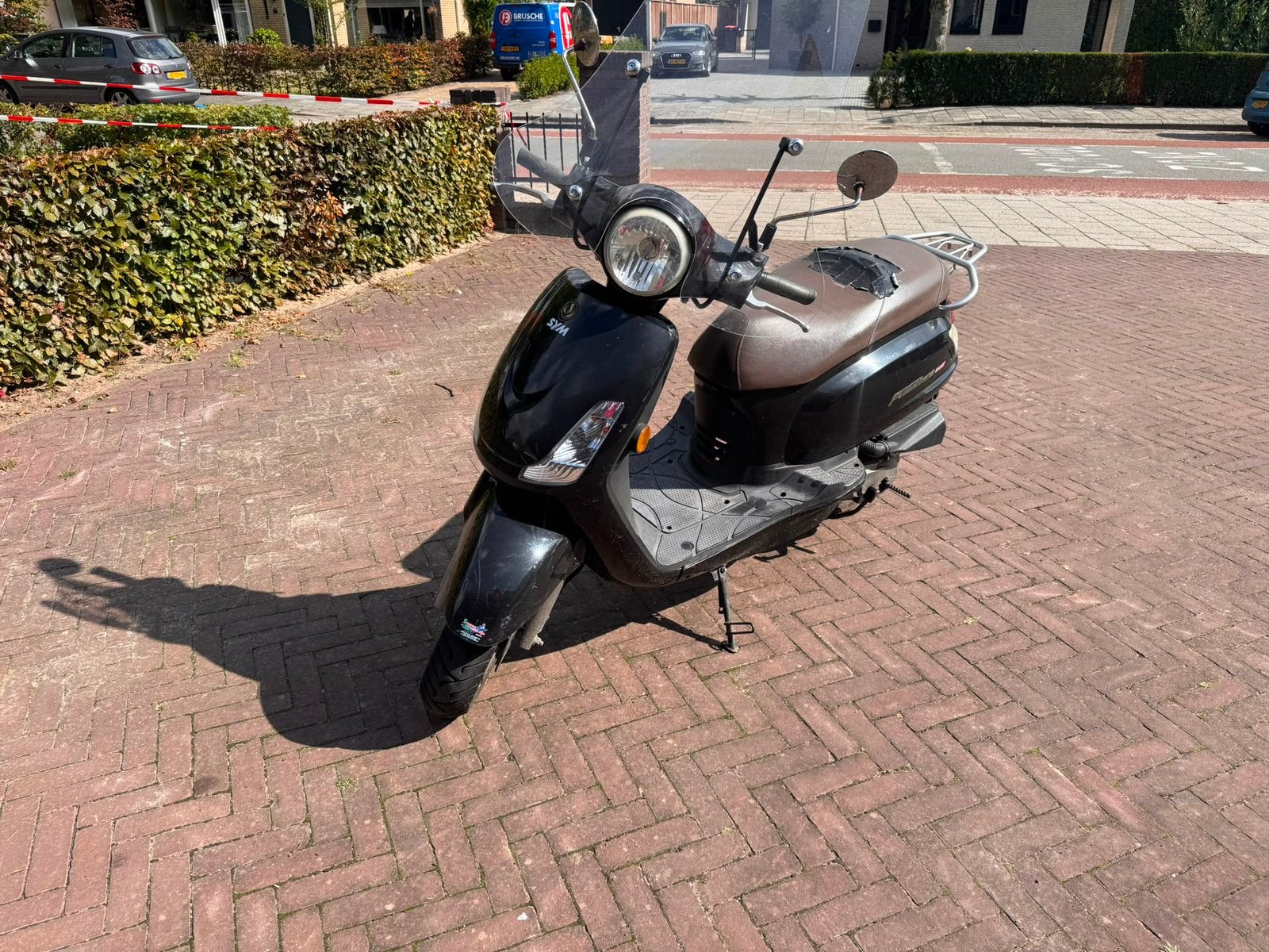 Sym Fiddle 2 (2009) – Loop of sloop / Voor onderdelen, Fietsen en Brommers, Ophalen, Gebruikt, Maximaal 45 km/u, Benzine
