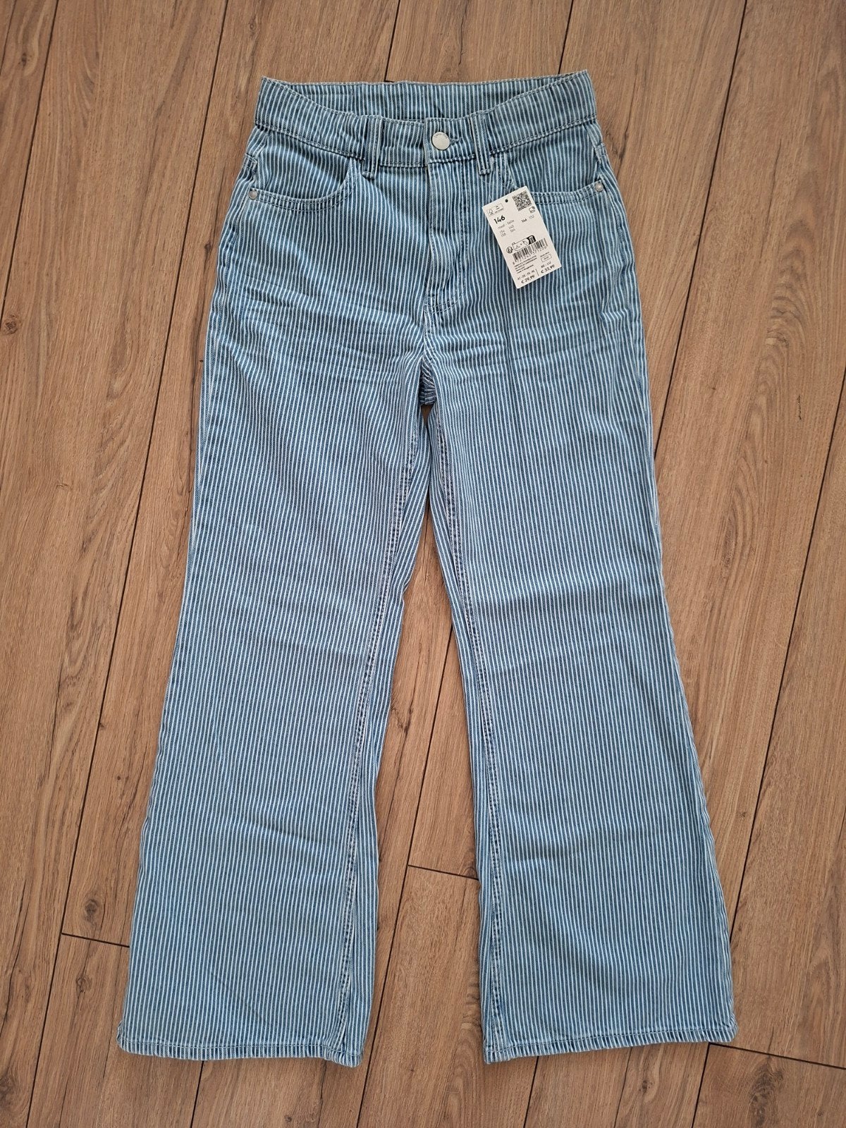 HEMA jeans Bootleg fit mt 146 *nieuw*, Broek, Meisje, Nieuw, Ophalen of Verzenden