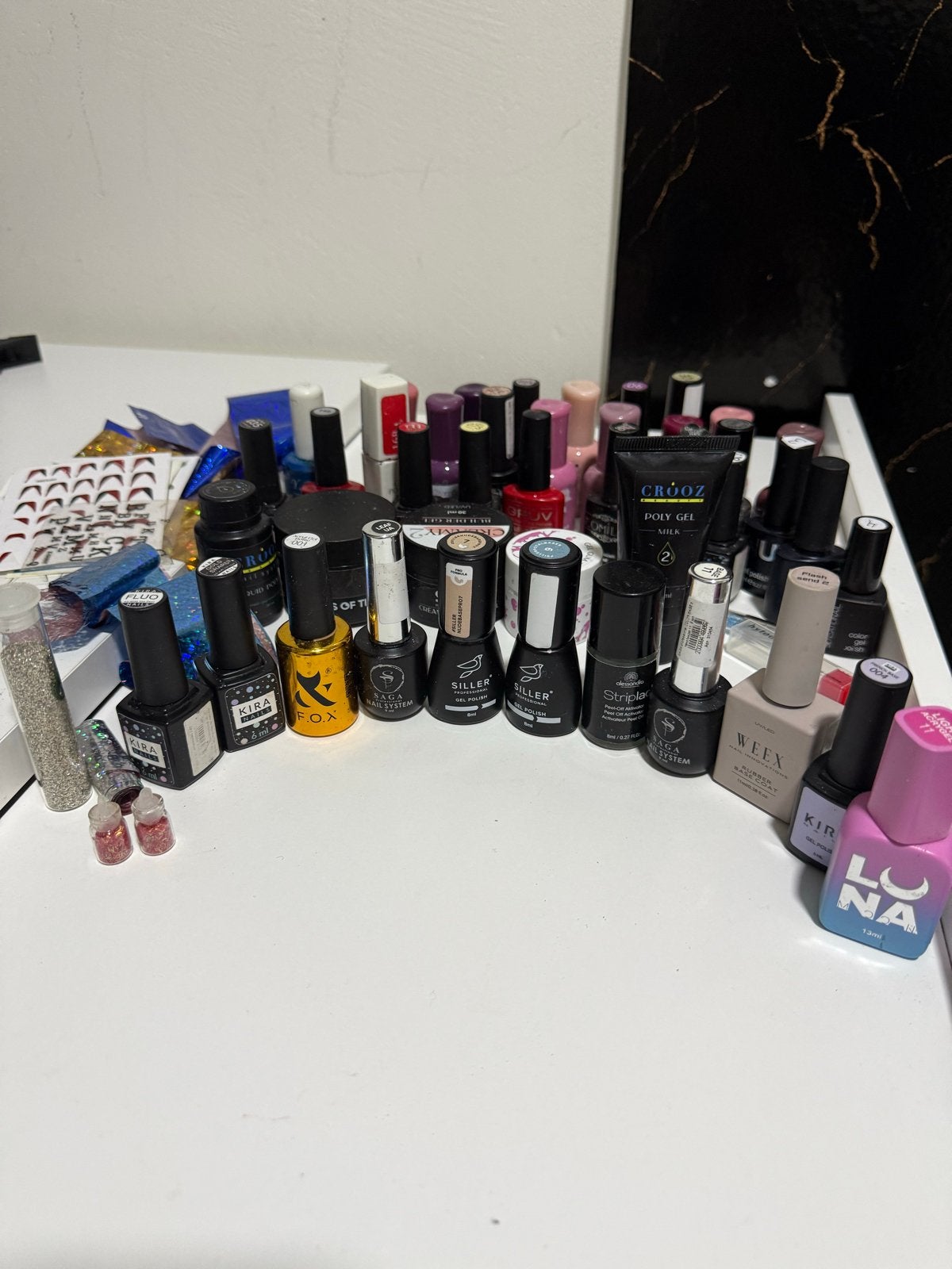 Mega Lot Professionele Nagelproducten (48 stuks), Ophalen of Verzenden, Gebruikt, Overige typen