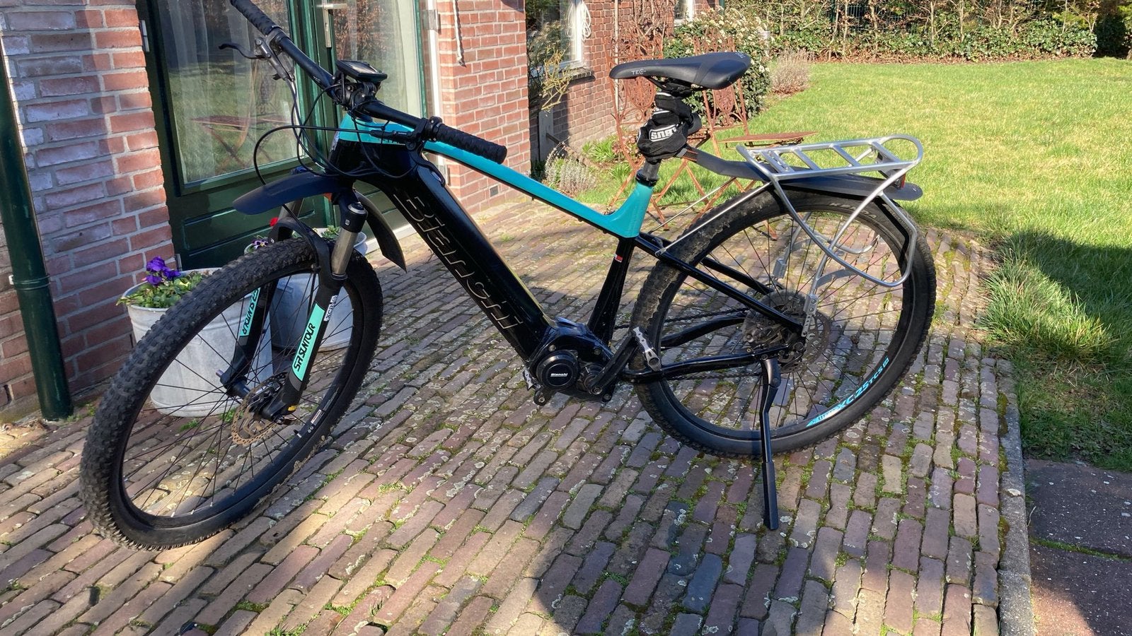 Bianchi T-Tronik E-MTB: Elektrische Mountainbike, Minder dan 30 km per accu, Gebruikt, 51 tot 55 cm, Ophalen