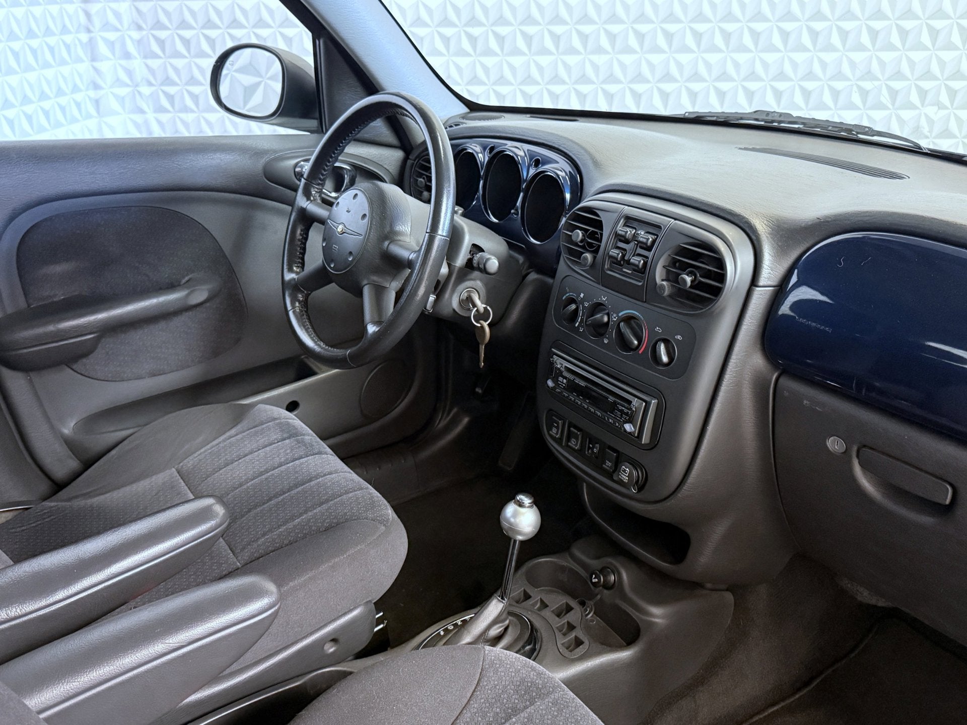 Chrysler PT Cruiser 2.0-16V Touring AUTOMAAT / 165.000km (20, 4 cilinders, Blauw, 1000 kg, 1996 cc