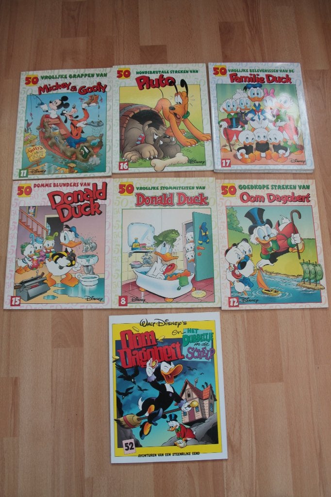 Donald Duck stripboeken, Boeken, Stripboeken, Meerdere stripboeken, Ophalen of Verzenden, Zo goed als nieuw, Walt Disney