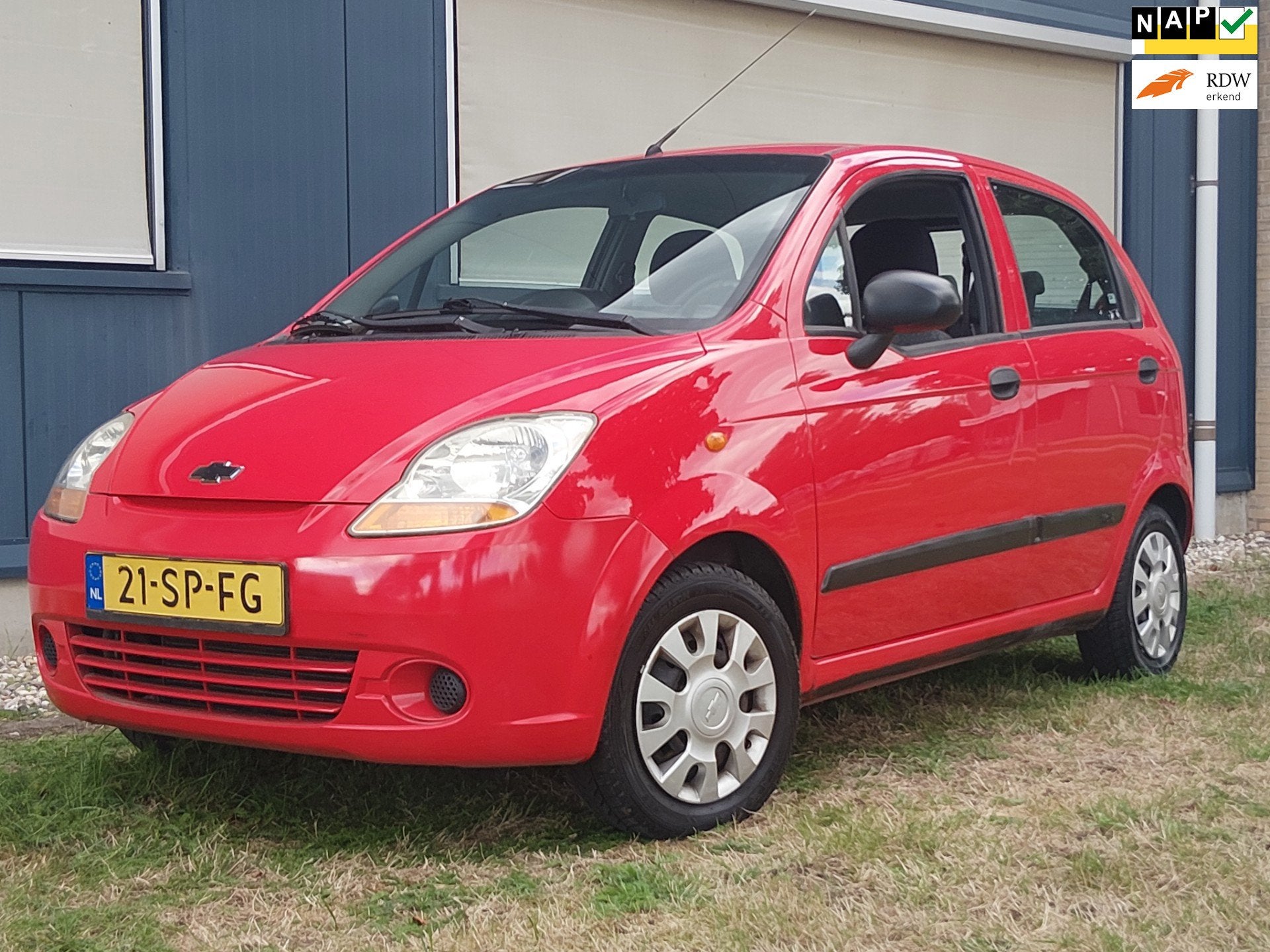 Chevrolet Matiz 0.8 Breeze 2006 Airco Zeer Zuinig, Auto's, Chevrolet, Voorwielaandrijving, Gebruikt, Origineel Nederlands, Bedrijf