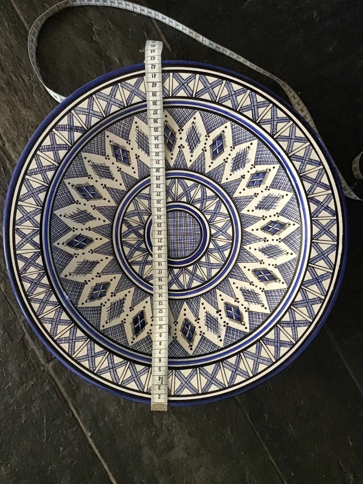 Handgemaakt Marokkaanse Borden uit Marrakesh, Ophalen