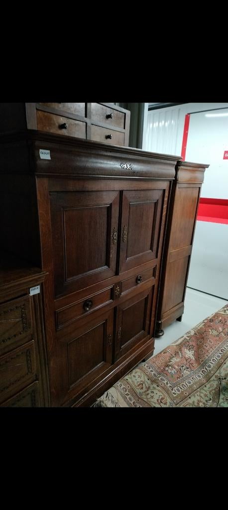 Eiken kast stijl Louis Philippe, Antiek en Kunst, Antiek | Meubels | Kasten, Ophalen