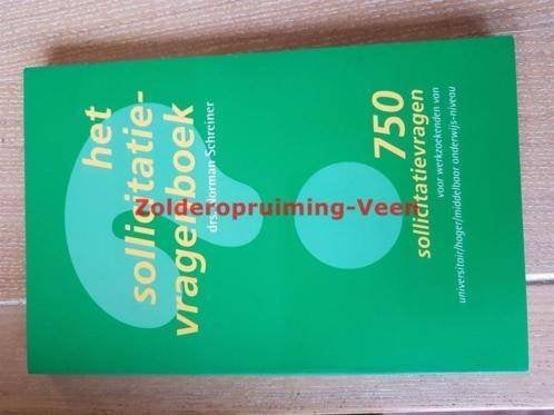 drs Norman schreiner het solicitatie vragenboek kr193, Ophalen of Verzenden, Zo goed als nieuw