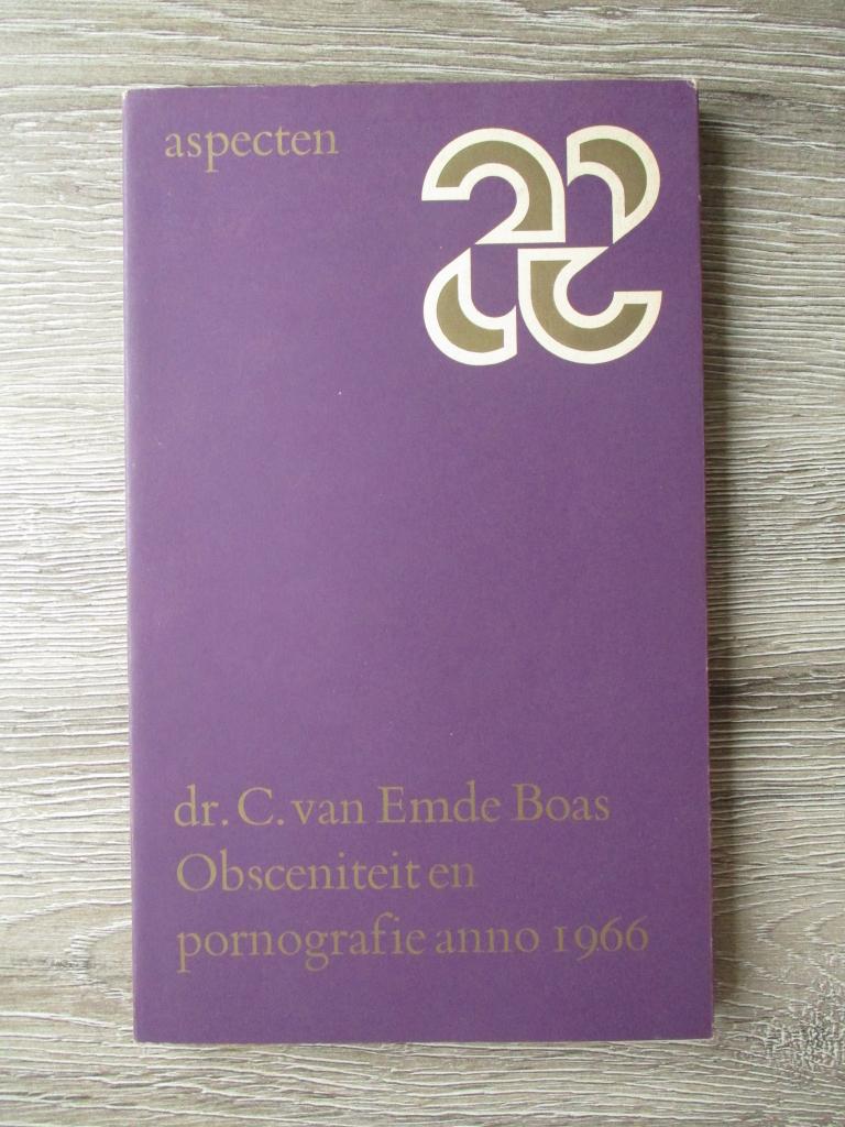 Obsceniteit en pornografie anno 1966 - Dr. C. van Emde Boa, Boeken, Ophalen of Verzenden, Gelezen, Nederland