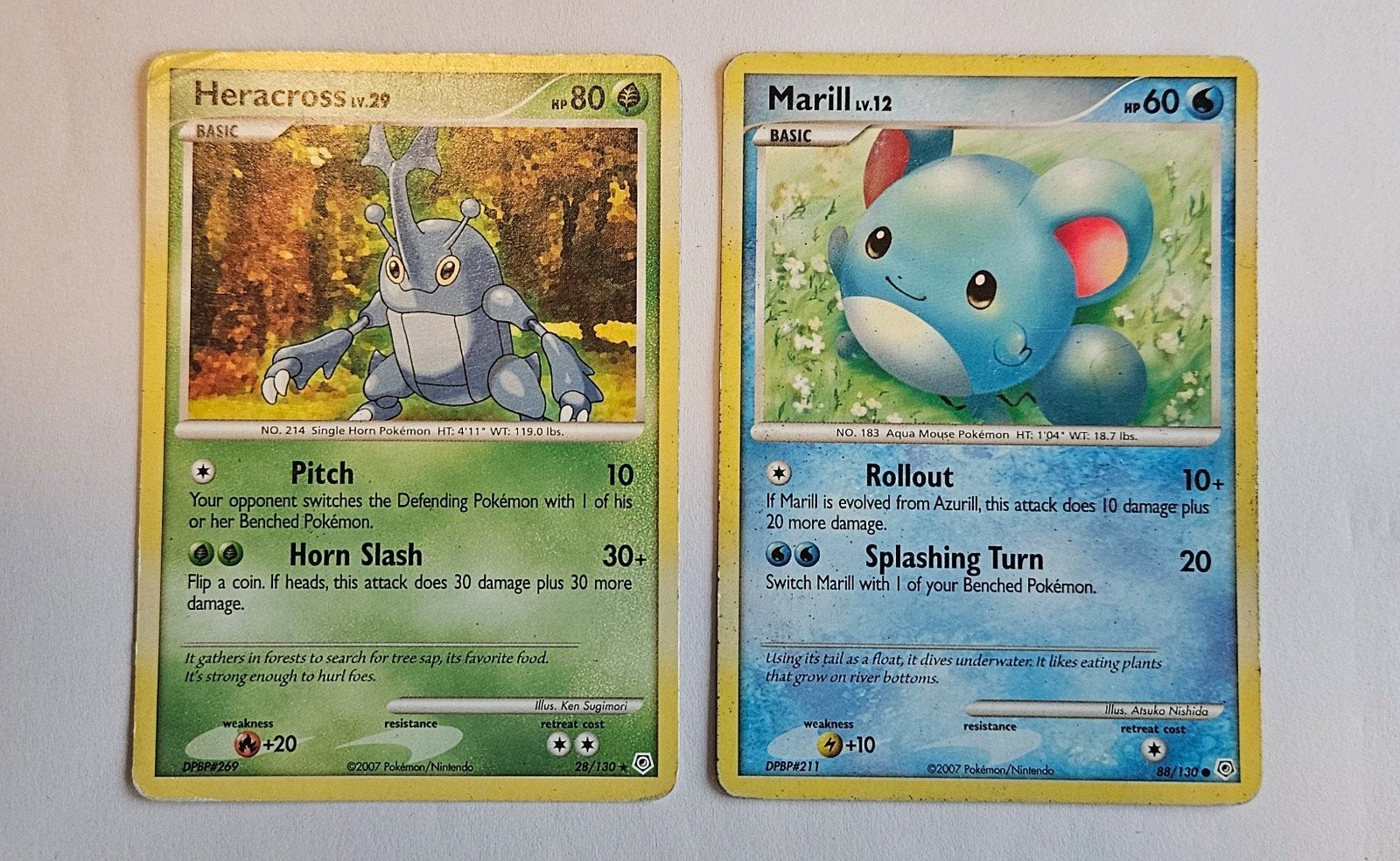 Pokémon Diamond & Pearl #28 & #88, Ophalen of Verzenden, Gebruikt