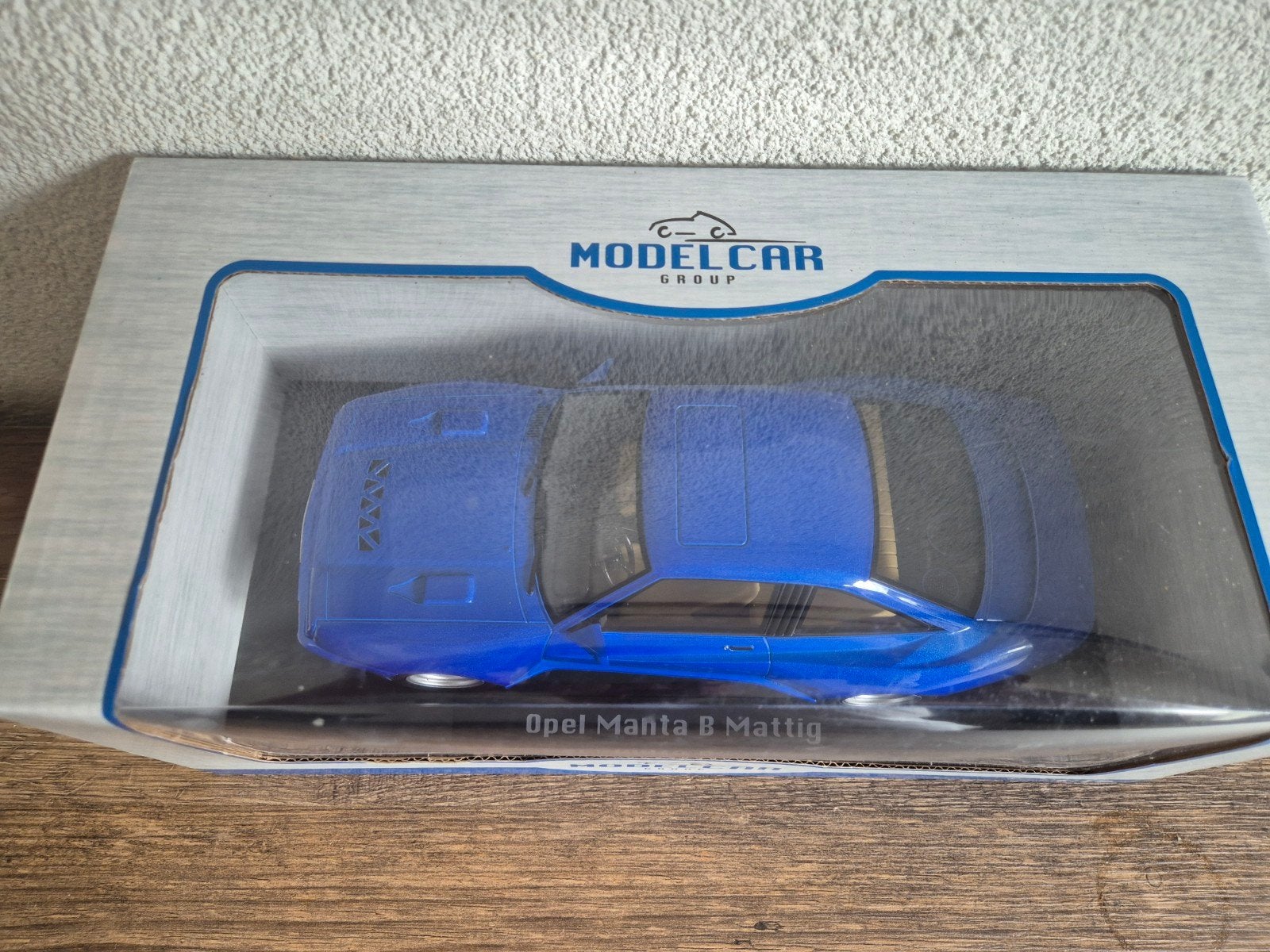 opel manta mattig 1:18, Ophalen, Nieuw, Overige merken