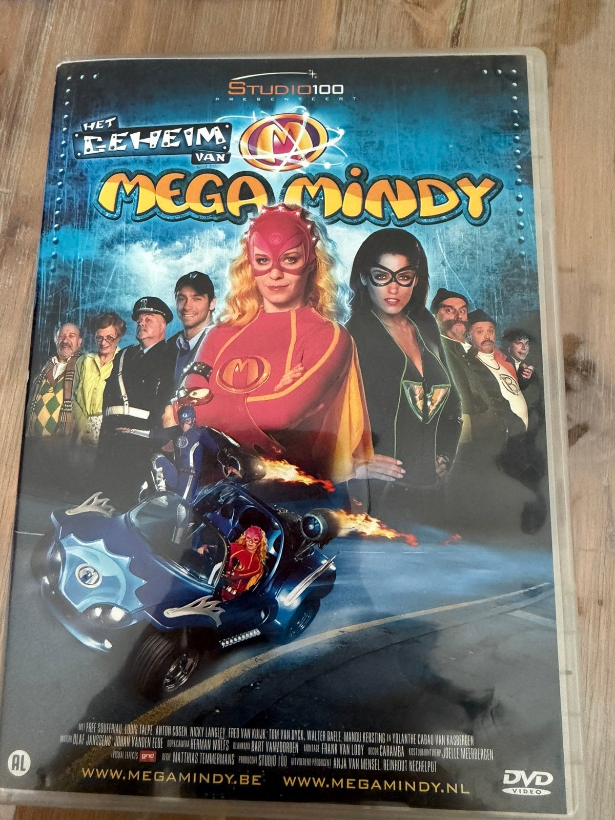 Het Geheim van Mega Mindy DVD - Studio 100, Cd's en Dvd's, Avontuur, Gebruikt, Alle leeftijden, Ophalen of Verzenden