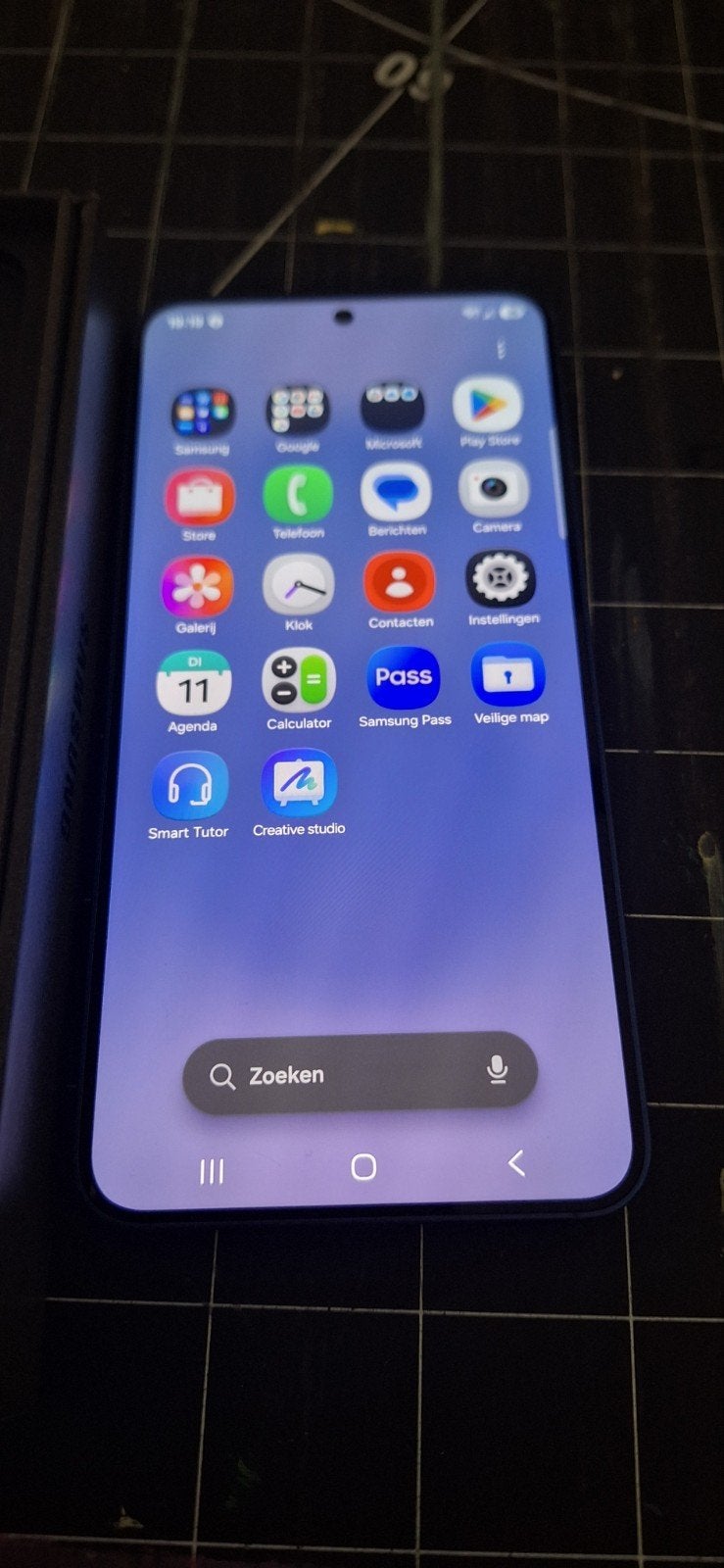 Samsung S25 512GB - Zo goed als nieuw, Telecommunicatie, Mobiele telefoons | Samsung, Ophalen, Overige modellen, Blauw, Touchscreen