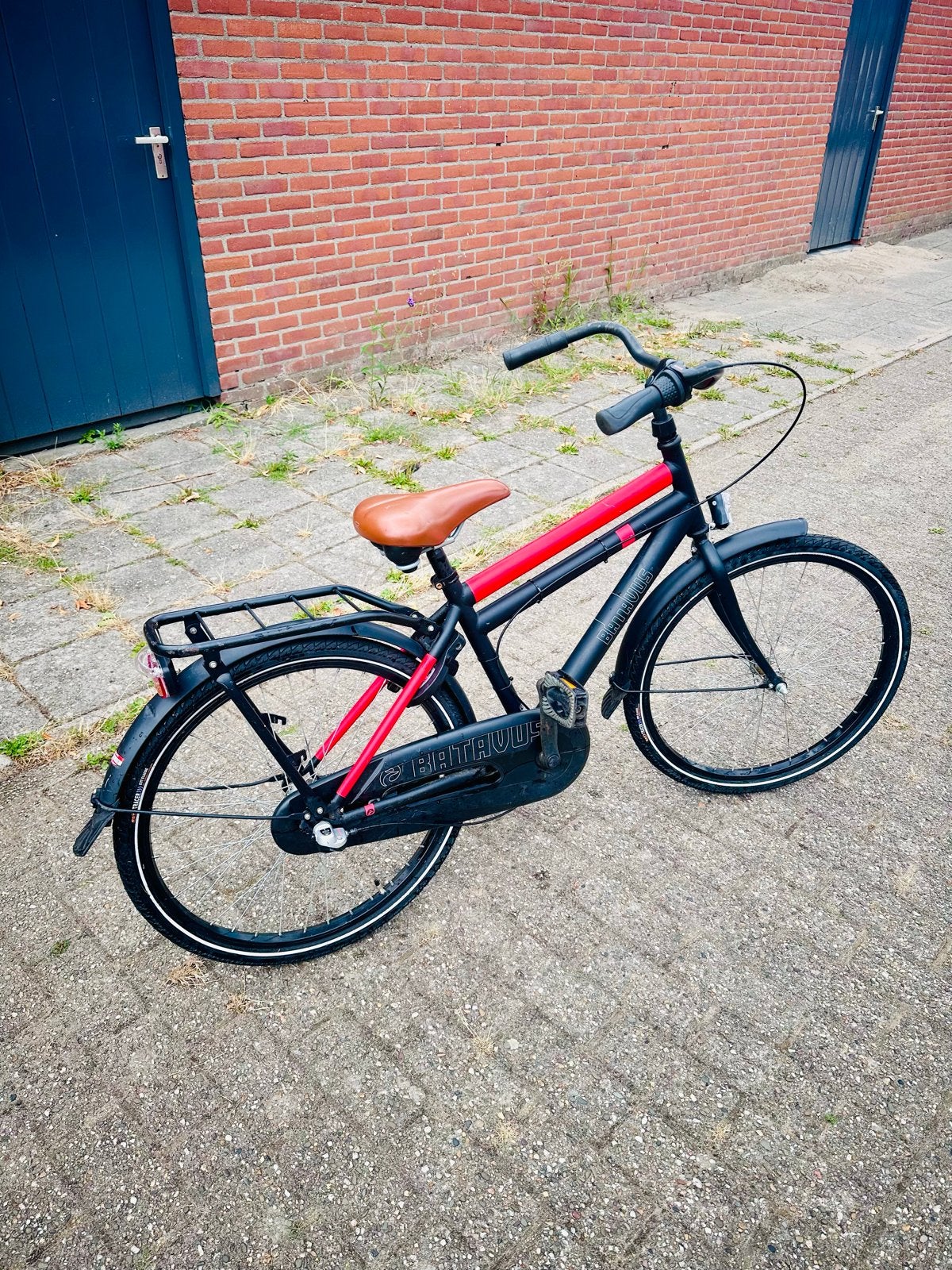 Batavus jongensfiets 24 inch met terugtraprem, Fietsen en Brommers, Fietsen | Heren | Herenfietsen, Ophalen, Terugtraprem, Gebruikt