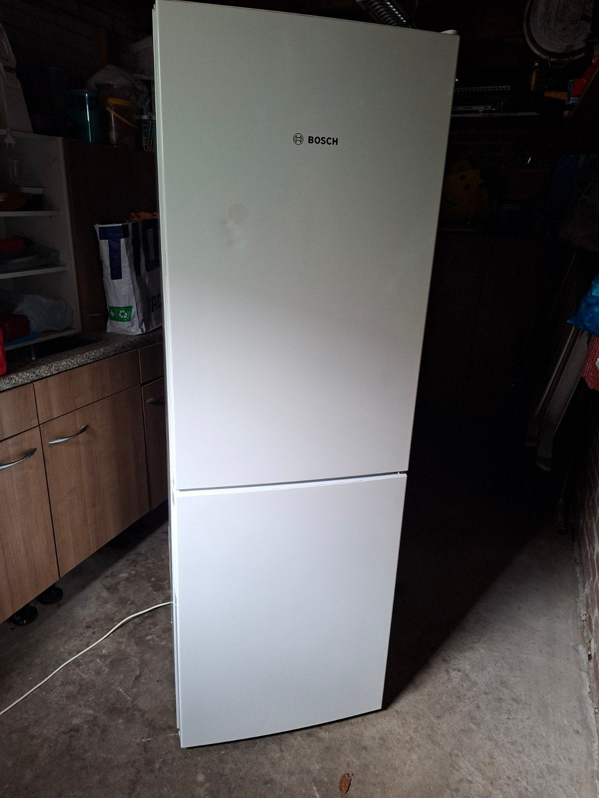 te koop koelvriescombinatie Bosch, 200 liter of meer, Ophalen, Met aparte vriezer, 160 cm of meer