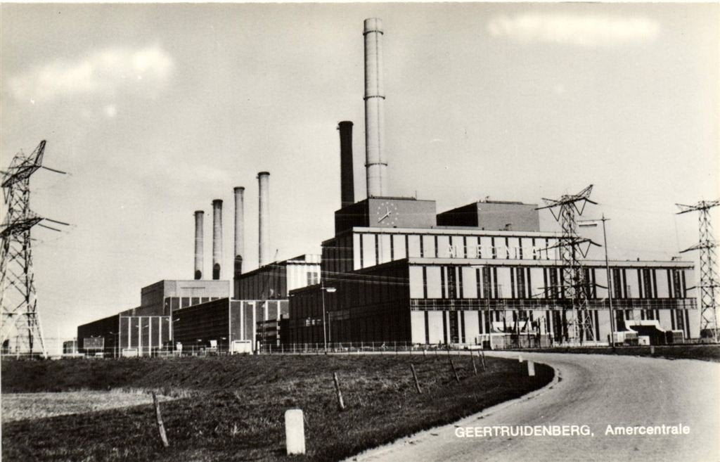 Geertruidenberg, Amercentrale - ongelopen, Verzamelen, Verzenden, 1960 tot 1980, Ongelopen, Noord-Brabant