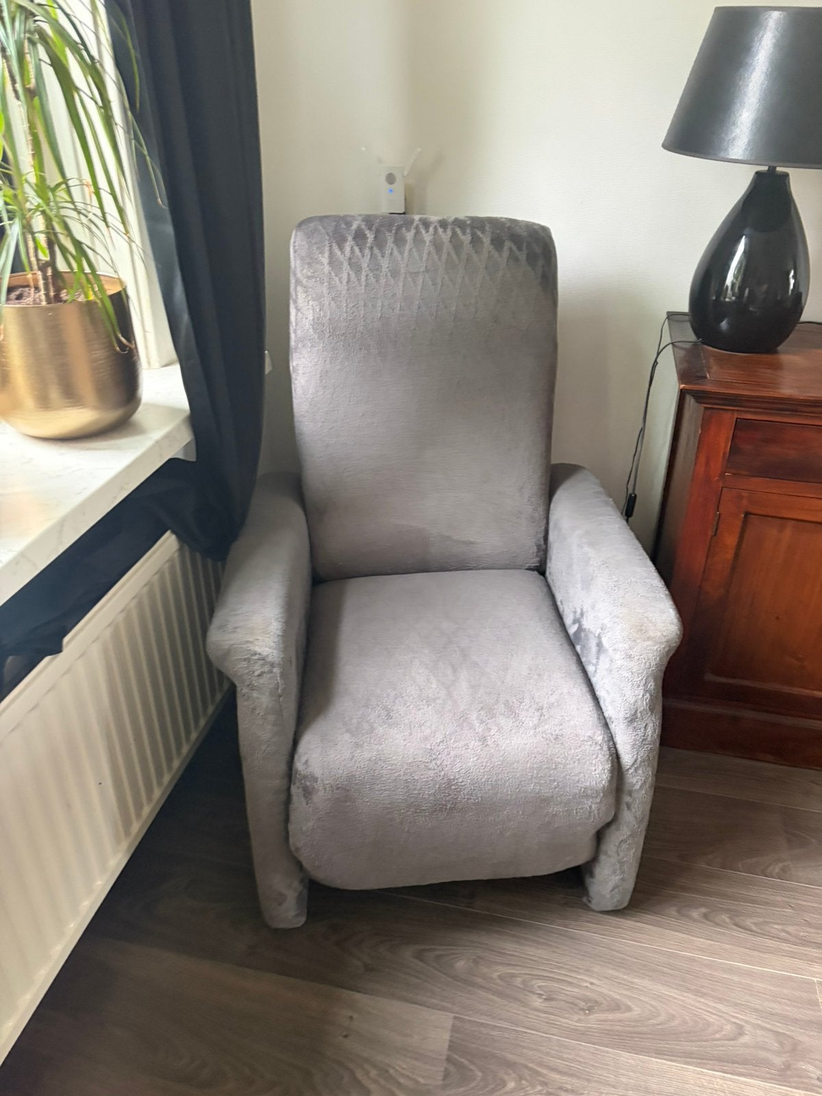 Sta op stoel, niet elektrisch, Huis en Inrichting, Fauteuils, Ophalen, Zo goed als nieuw, 50 tot 75 cm