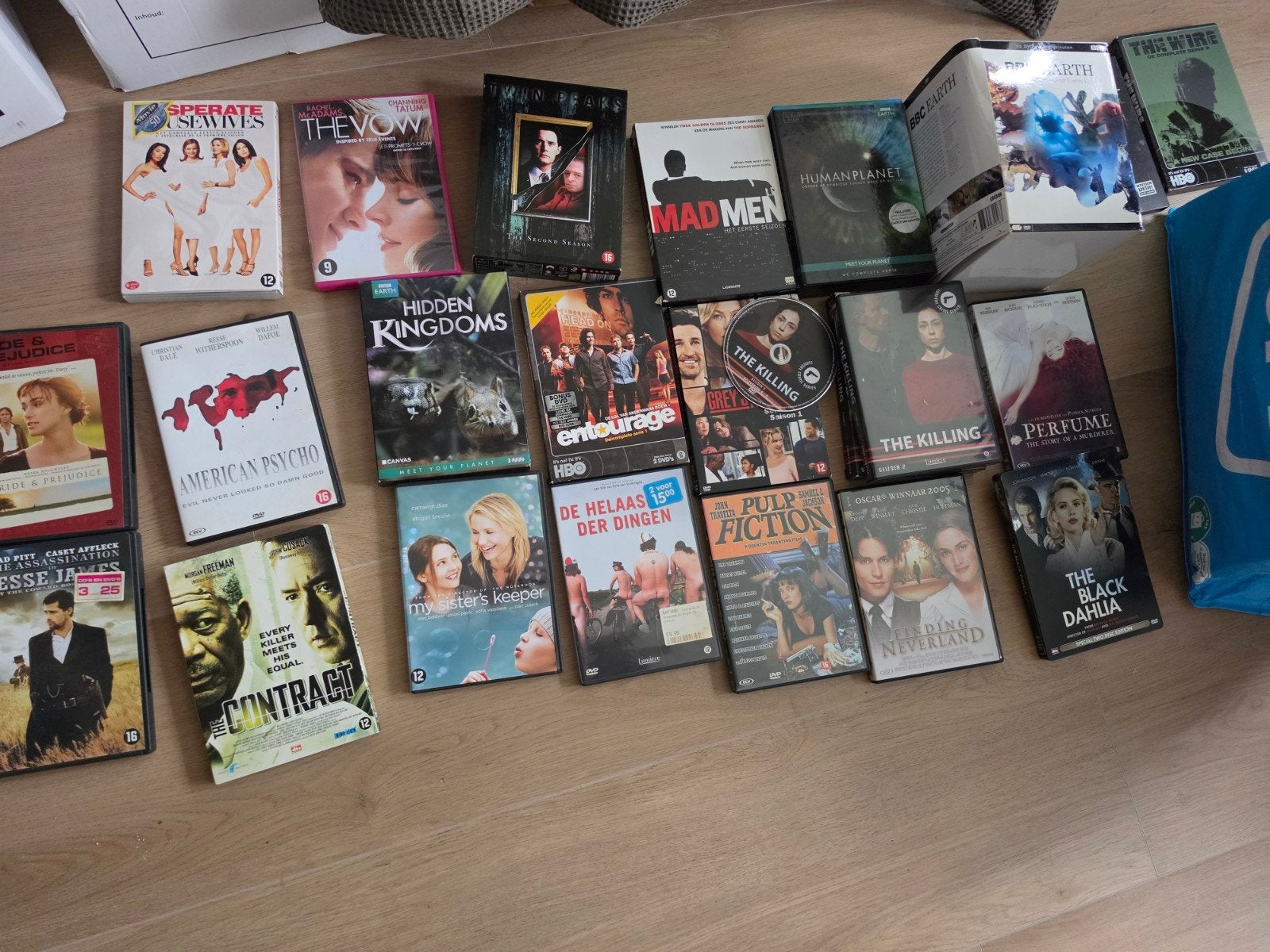 Diverse Blu-ray en DVD collectie - Films en series, Ophalen, Gebruikt, Nederlands, Vanaf 12 jaar