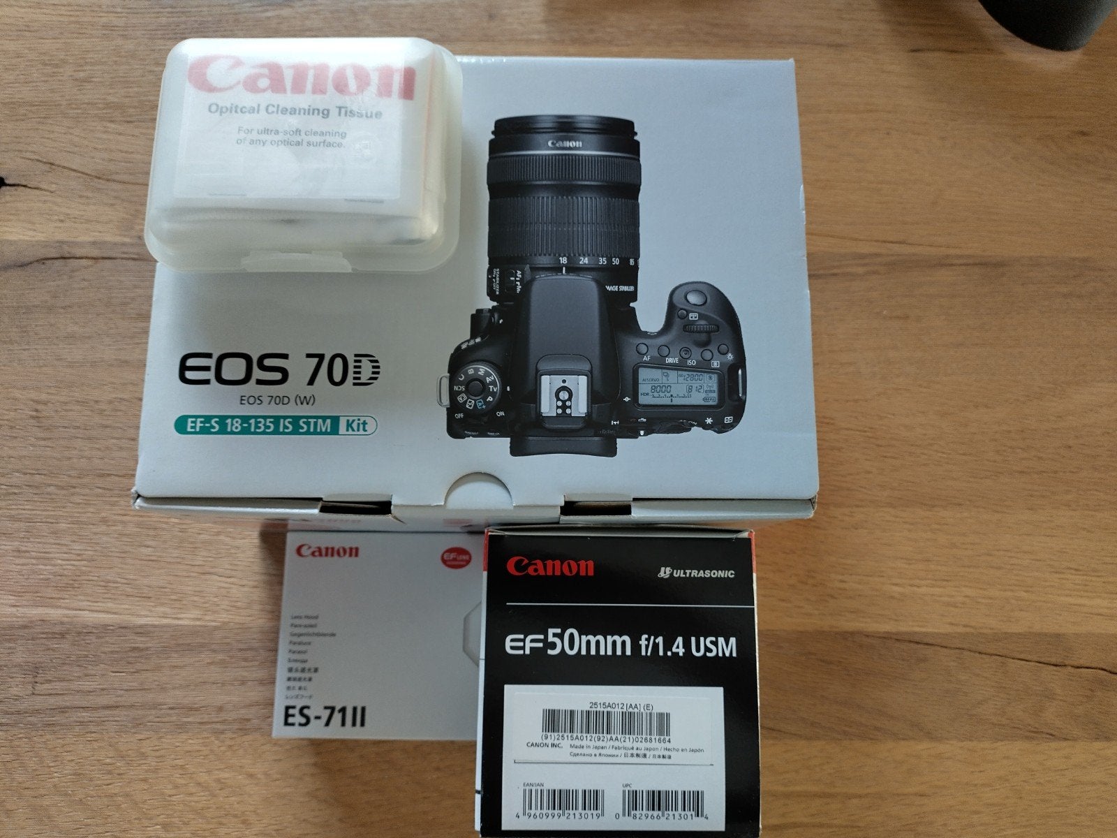 Canon EOS 70D met 2 lenzen, tas en toebehoren, Audio, Tv en Foto, Fotocamera's Digitaal, Gebruikt, Spiegelreflex, Ophalen of Verzenden