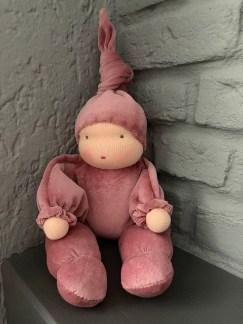 Zonnekind Knuffelpop 27 / 30cm / Antroposofische pop, Verzenden, Nieuw, Overige typen