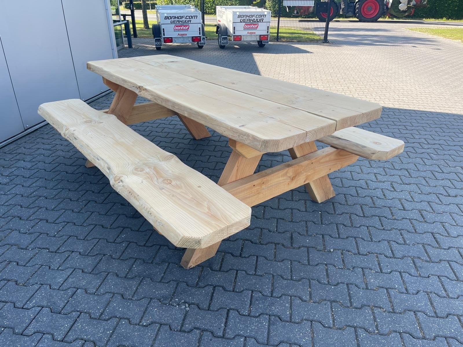 picknicktafel/buiten tafel/eettafel/Douglas, Ophalen of Verzenden, Nieuw, Rechthoekig, Hout