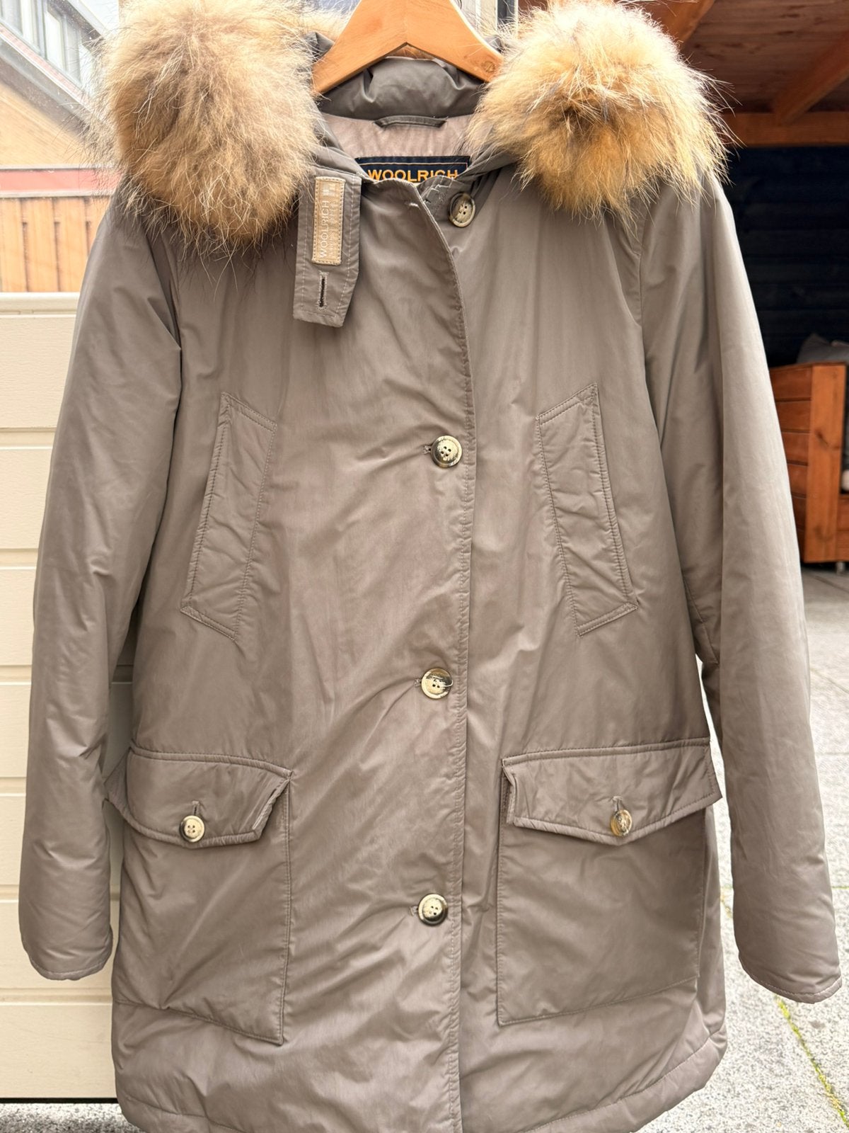 Woolrich jas dames maat M, Ophalen of Verzenden, Gedragen, Maat 38/40 (M), Overige kleuren