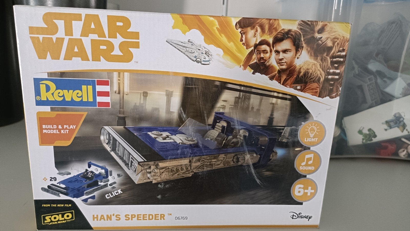 Revell Star Wars Han's Speeder Modelbouw Kit, Ophalen of Verzenden, Nieuw, Auto, Revell