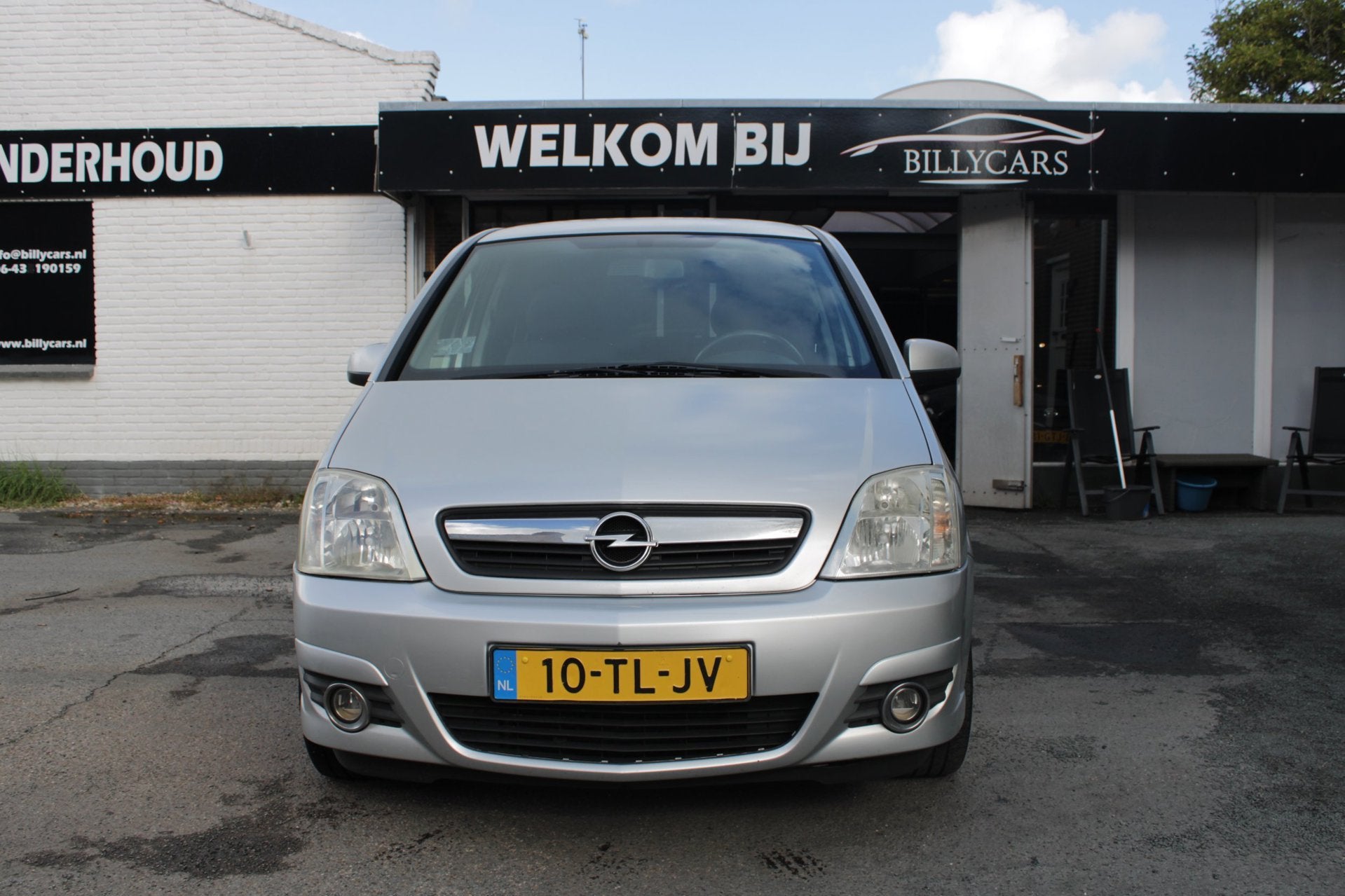 Opel Meriva 1.6-16V Cosmo / Airco / CruiseControl / Elektris, Auto's, Voorwielaandrijving, Gebruikt, Zwart, 4 cilinders
