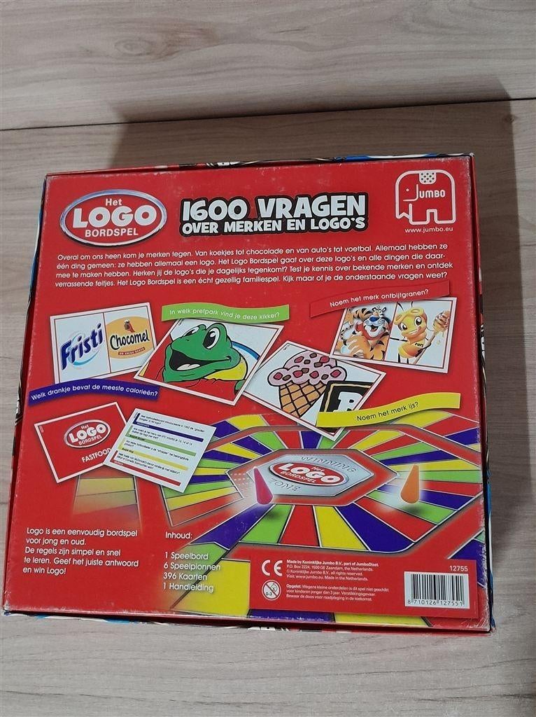 het logo bordspel - s5420, Hobby en Vrije tijd, Gezelschapsspellen | Bordspellen, Verzenden, Zo goed als nieuw