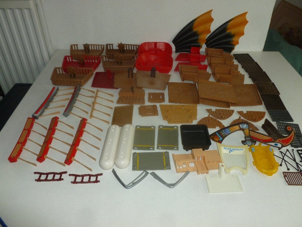 Playmobil Onderdelen Schepen Nr. 1 Prijs Per Stuk Vanaf, Pirates, Gebruikt, Losse onderdelen, Ophalen of Verzenden