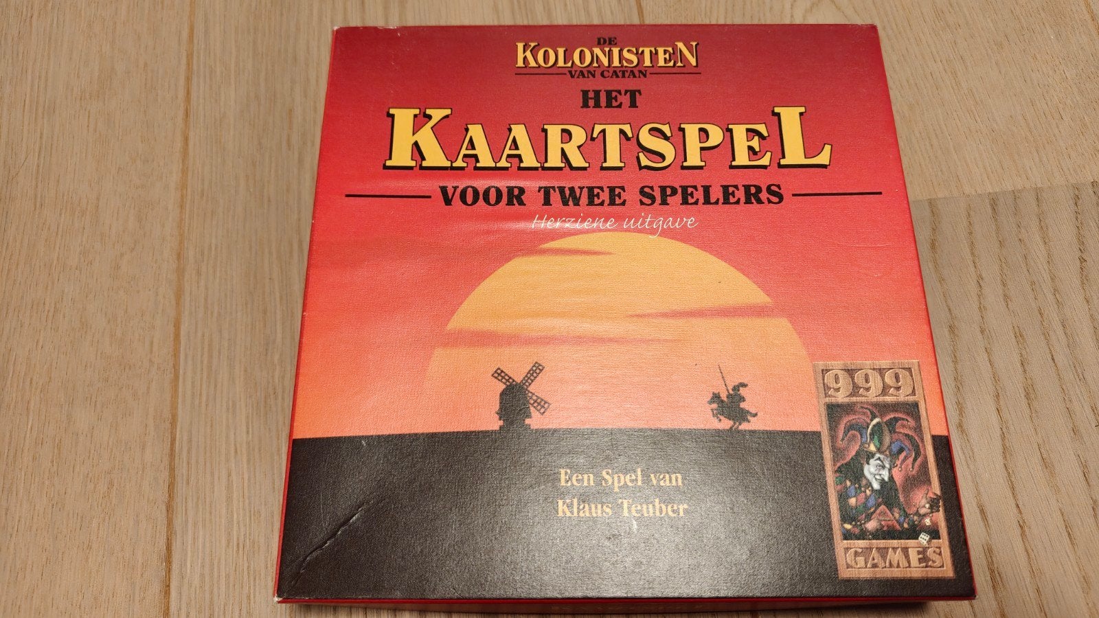 Catan Kaartspel 2 Spelers + Handel & Wandel, Wetenschap, Een of twee spelers, Ophalen of Verzenden, Zo goed als nieuw, 999 Games