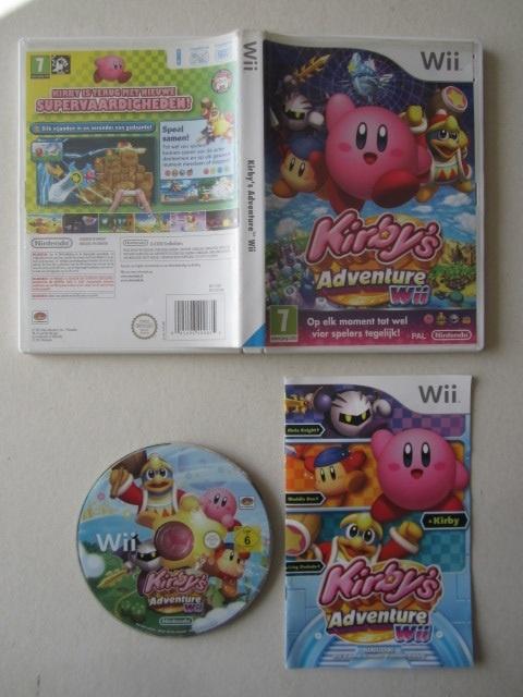Kirby's Adventure Nintendo Wii, Spelcomputers en Games, Games | Nintendo Wii, 1 speler, Ophalen of Verzenden, Zo goed als nieuw