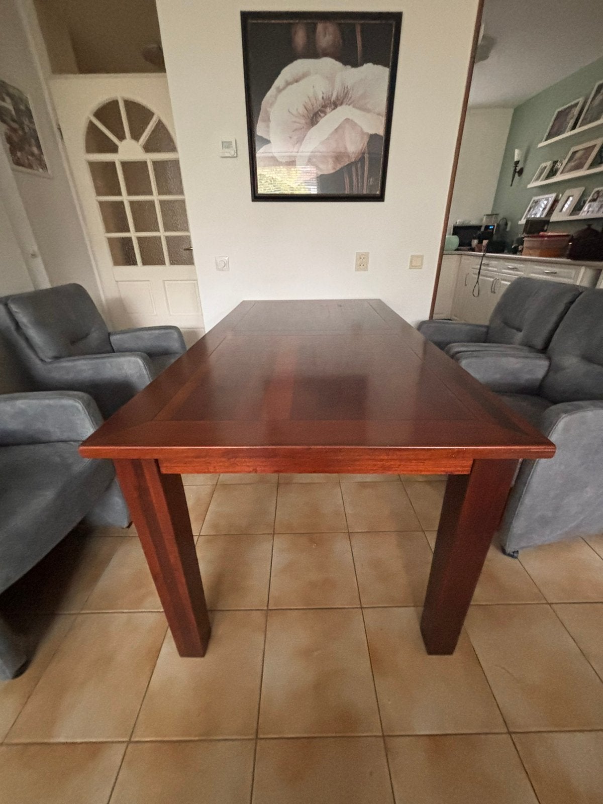Eettafel, Ophalen, Gebruikt, 50 tot 100 cm, Vijf personen of meer