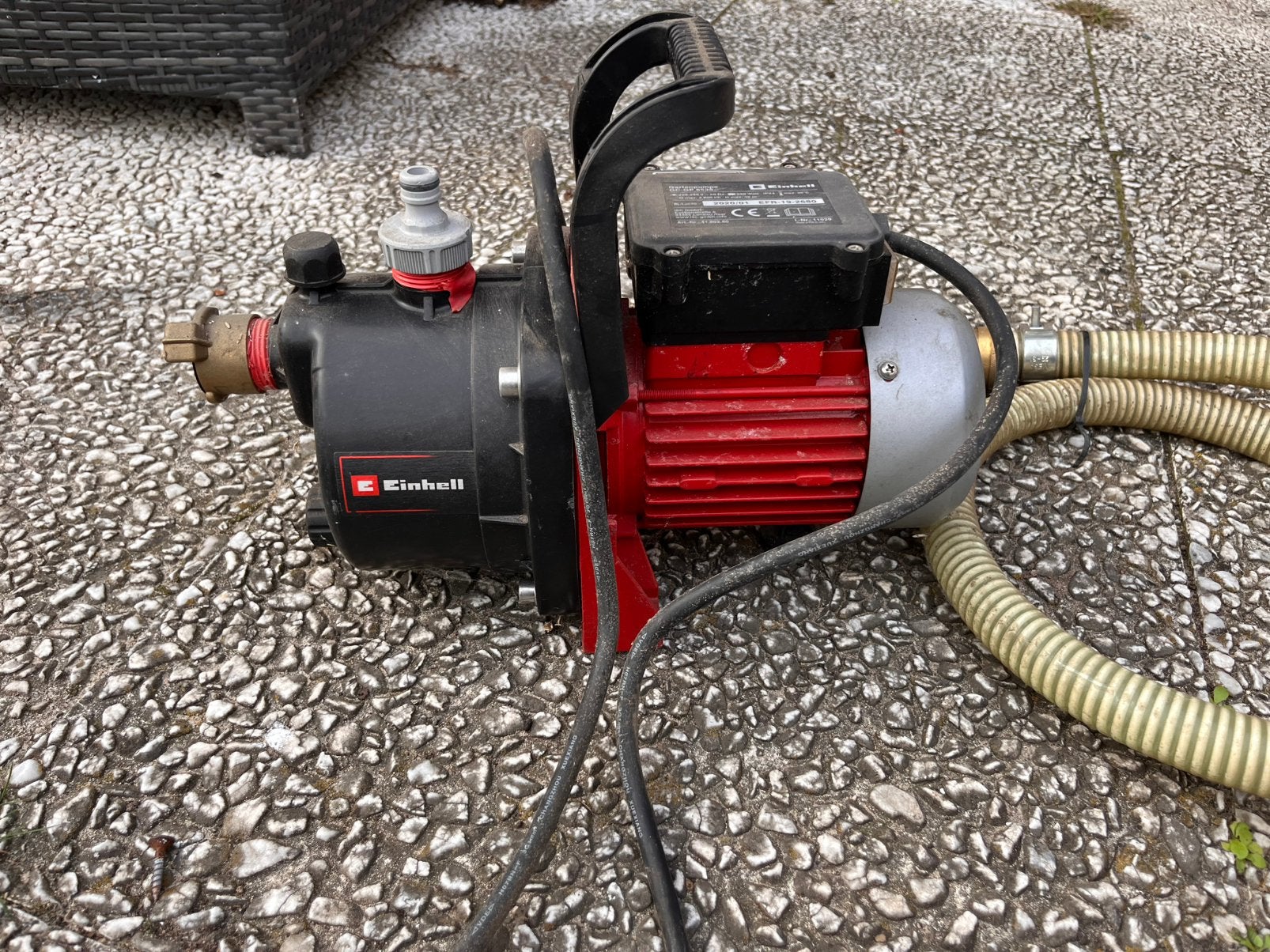Einhell grondwaterpomp gartenpumpe, Ophalen, Gebruikt, Elektrisch, Dompelpomp