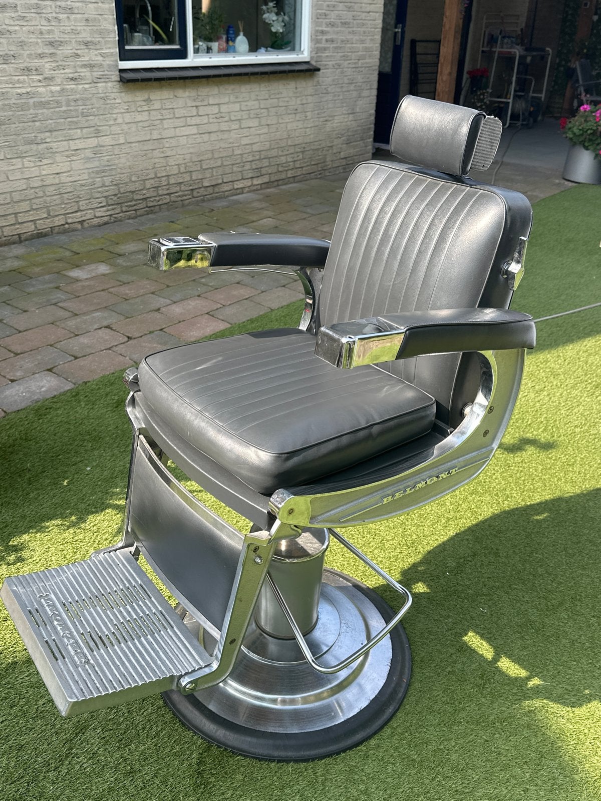 Vintage Kappersstoel - Belmont, Antiek en Kunst, Ophalen