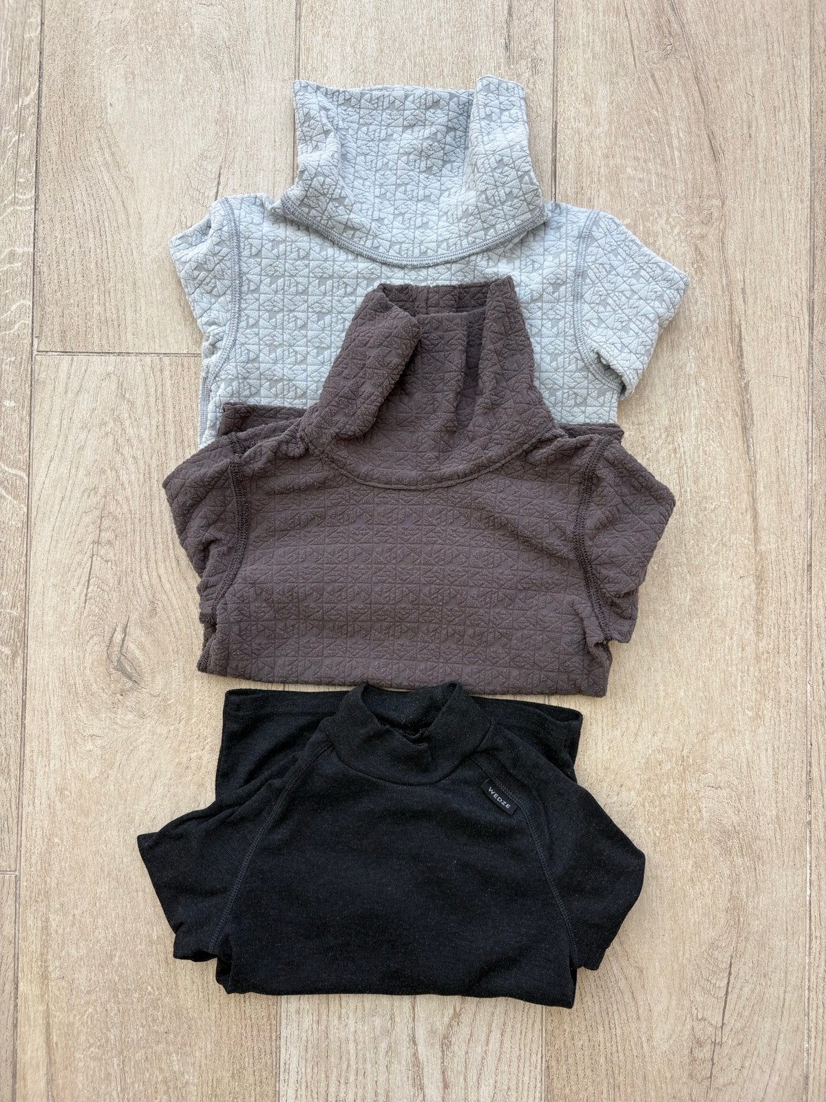3x Thermoshirt voor kinderen - Grijs, Zwart, Ophalen of Verzenden, Zo goed als nieuw, Jongen of Meisje