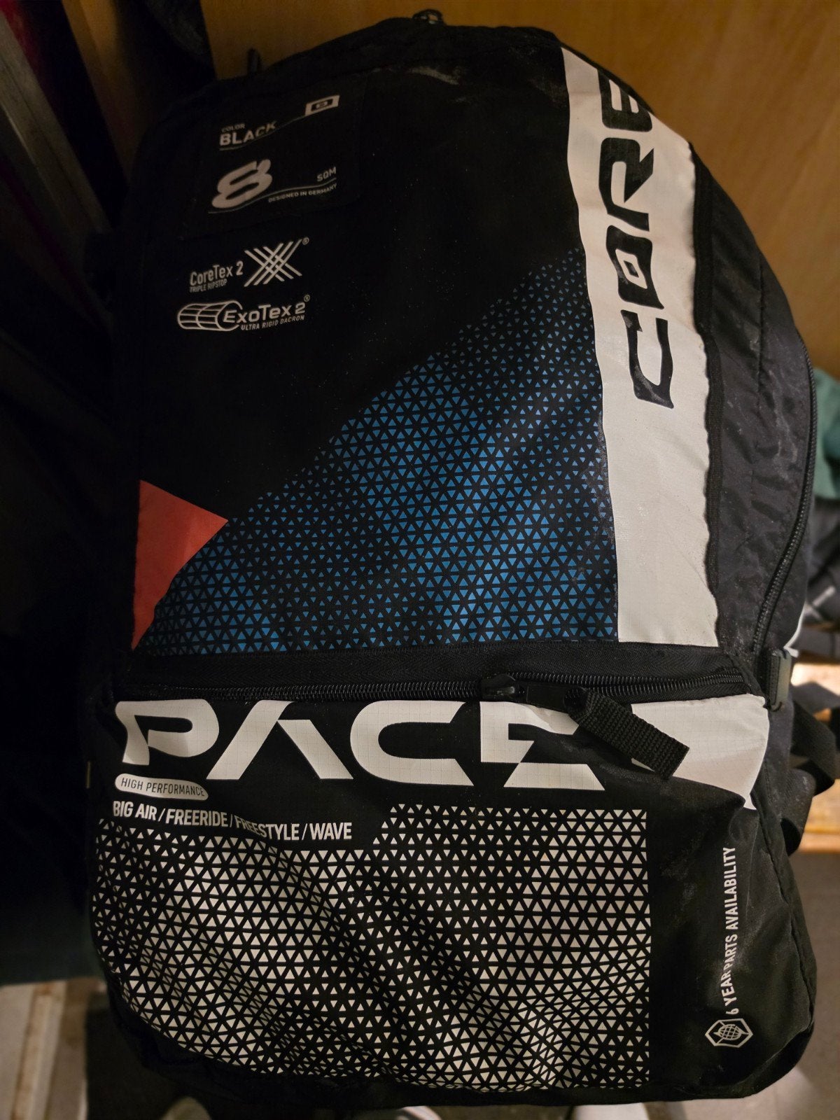 Core Pace 8m Big Air Kite 2025, Geen board, Ophalen of Verzenden, Zo goed als nieuw