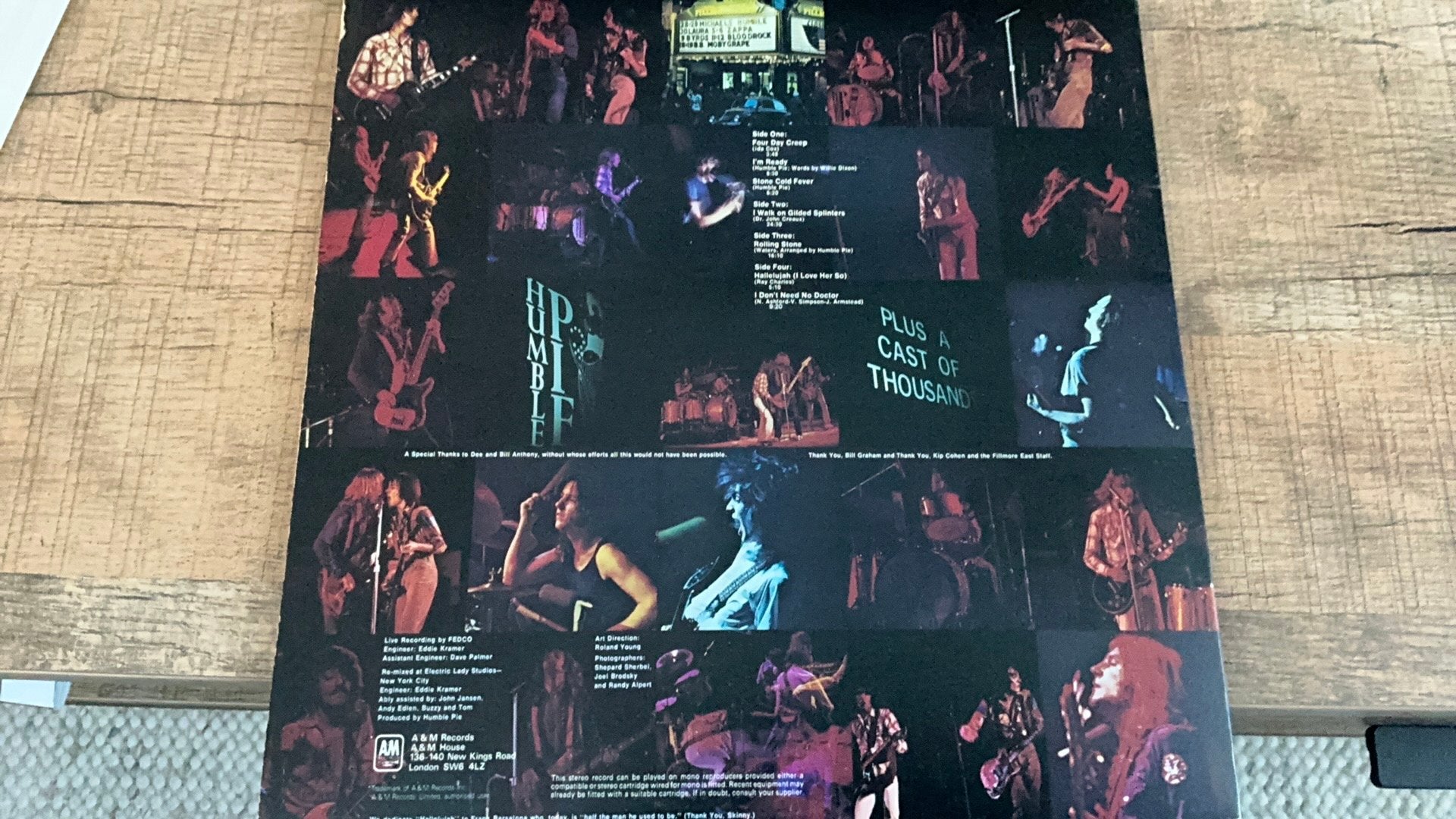 Humble Pie (Peter Frampton), Rockin’ The Fillmore, 2 lp, Ophalen of Verzenden, Gebruikt, 12 inch, Poprock