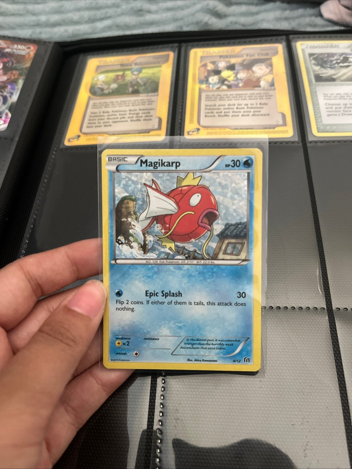 Magikarp Collection McDonalds Promo Card 4/12 Holo, Ophalen of Verzenden, Zo goed als nieuw