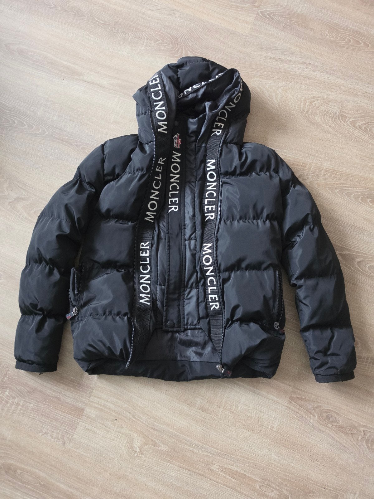 Moncler 1 op 1 jas - Maat 13/14 jaar, Moncler, Jongen of Meisje, Ophalen of Verzenden, Zo goed als nieuw