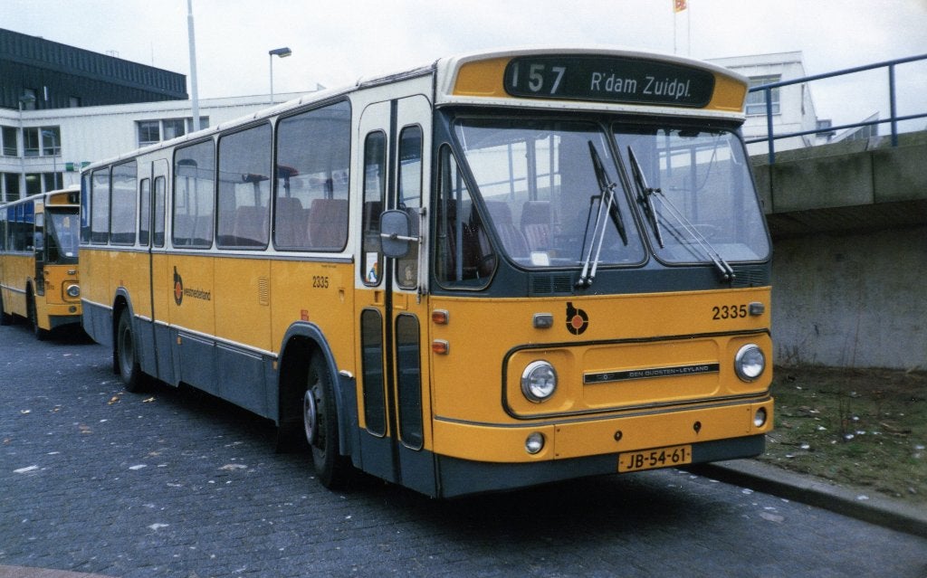 Busfoto MB 200 2335 zuidplein, Verzenden, Voor 1920, Zuid-Holland