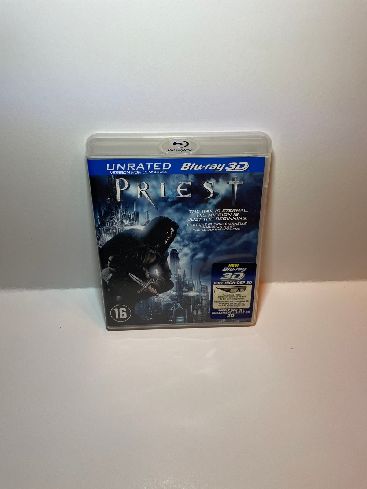 Priest Blu ray 3D, Ophalen of Verzenden, Zo goed als nieuw